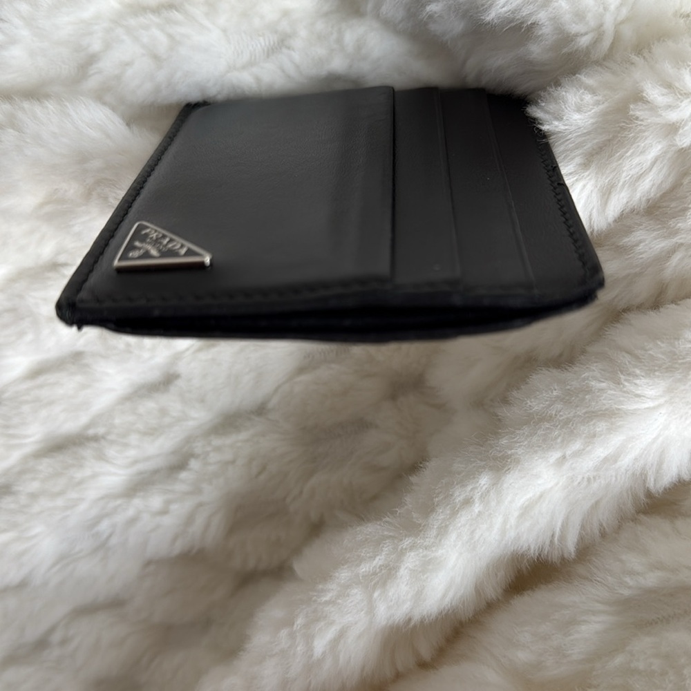 Prada Leather Card Holder-Authentic-USED - Picture 5 of 12